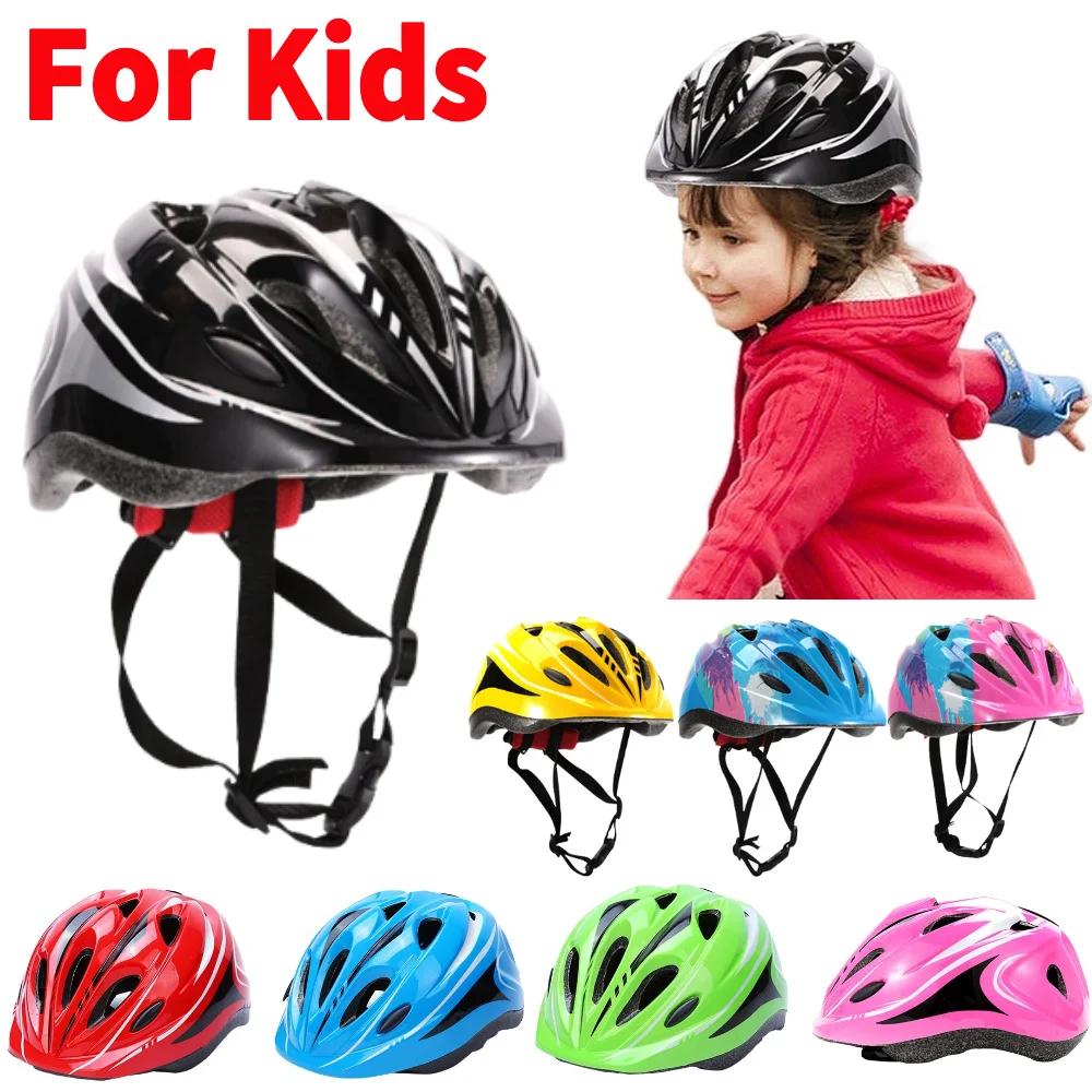 Casque de vélo enfant robuste en polycarbonate et polyéthylène expansé pour vélo, équitation, patinage et randonnée sécurité protection tête enfants activités plein air