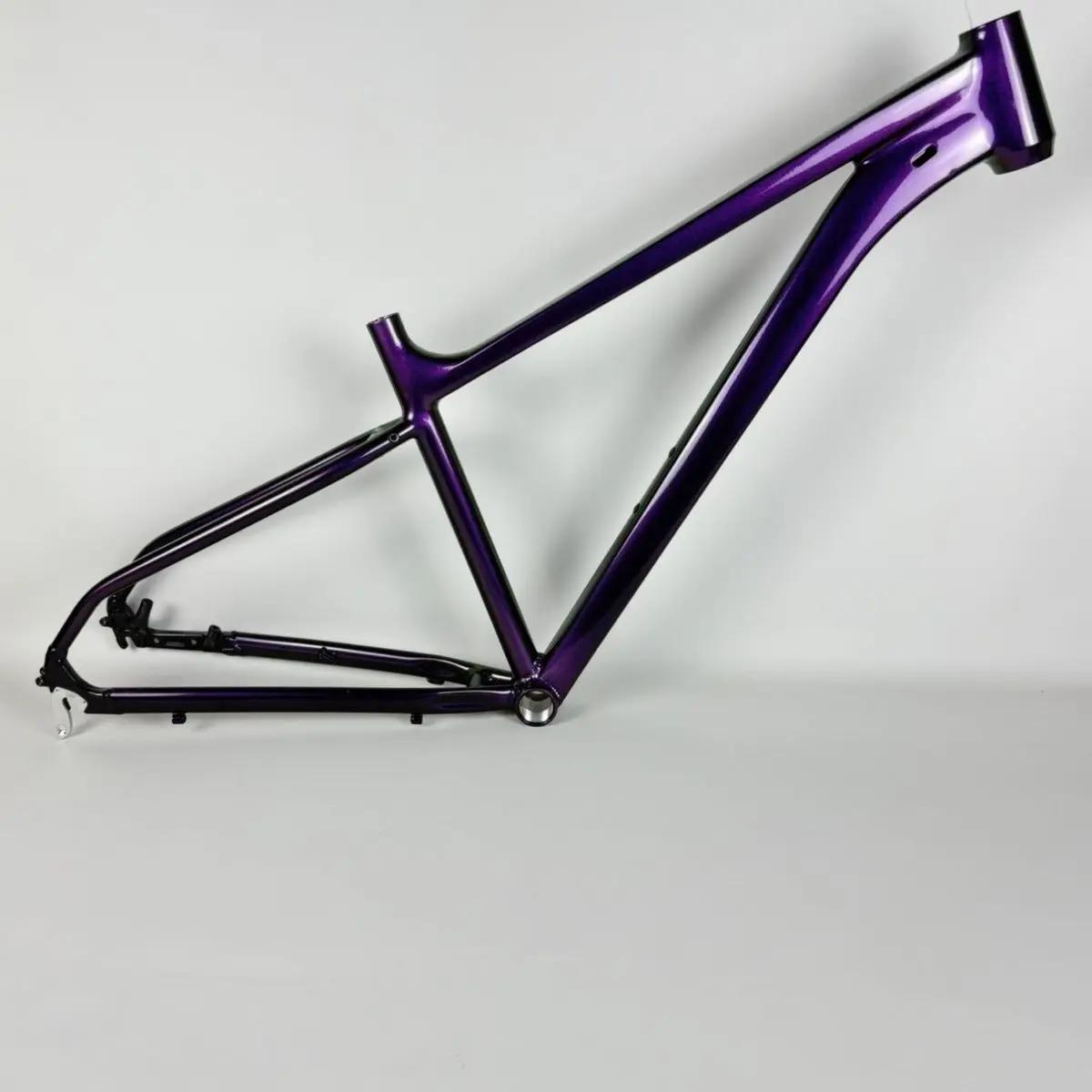 Cadre de vélo de montagne en alliage d'aluminium, 26 pouces, 27.5 pouces, ligne interne, cadre de vélo vtt