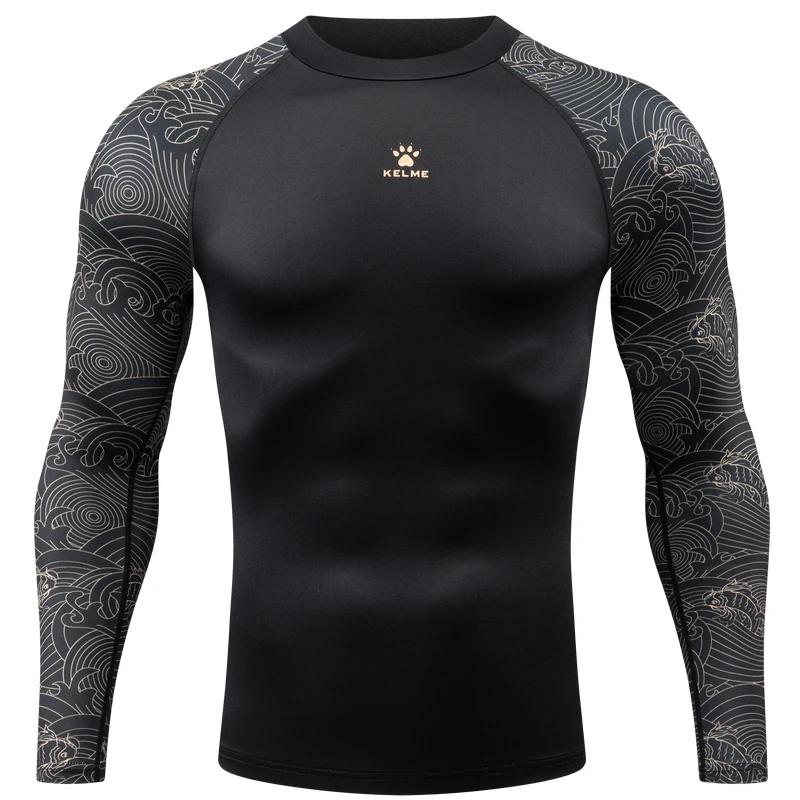 Vêtements gardien de but Kelme manches longues hommes - Tenue sport rétro Loong 2024 fitness