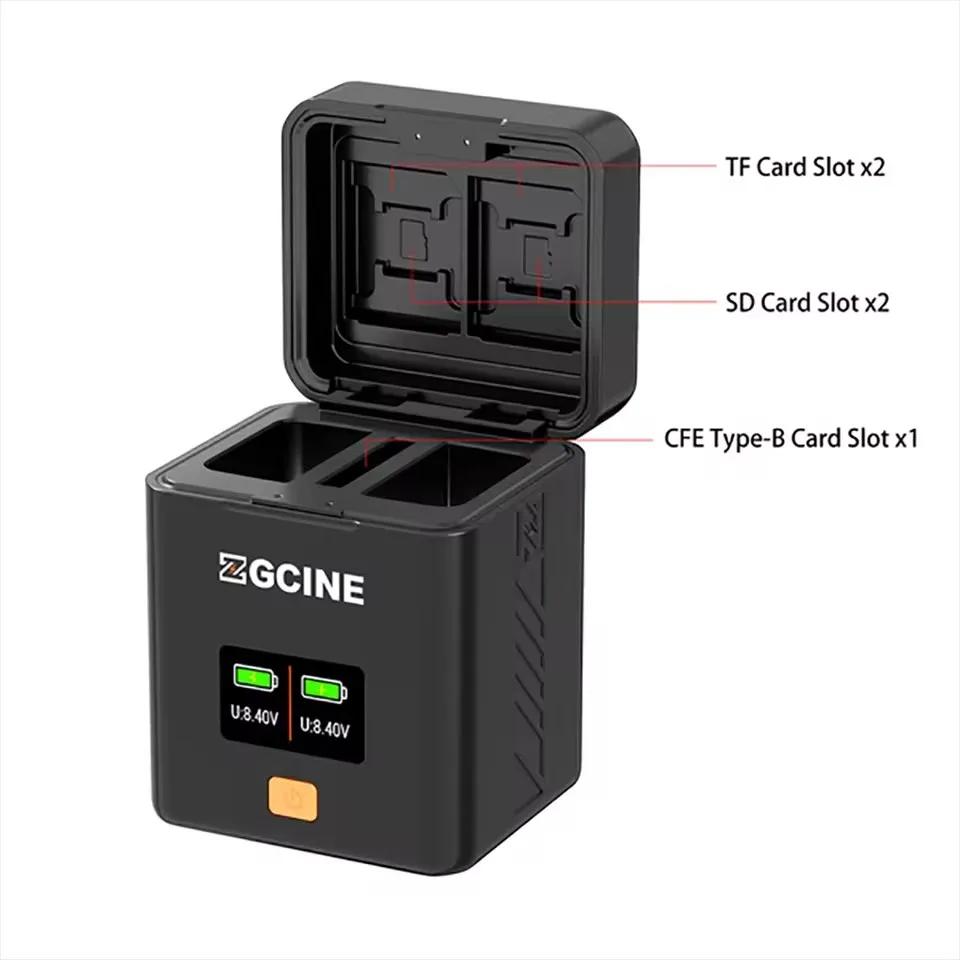 Plaque de batterie double TILTA TA-T08-BPV-B pour adaptateur Canon BP vers V-Mount pour RED Komodo