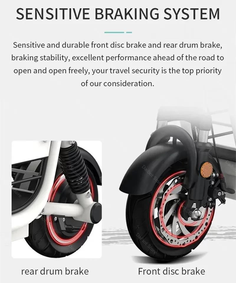 Mini vélo électrique rose pliable avec siège enfant, scooter de mobilité adulte à deux roues, panier pour animal de compagnie, 11 pouces, 400W, 48V