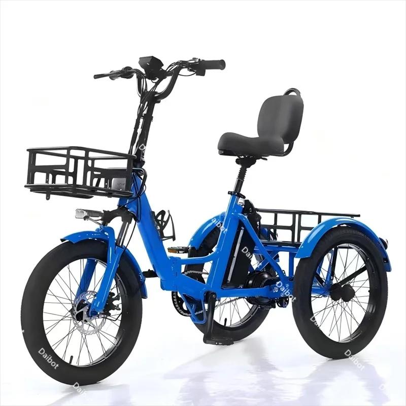 Tricycle électrique pliable pour femme Fatbike