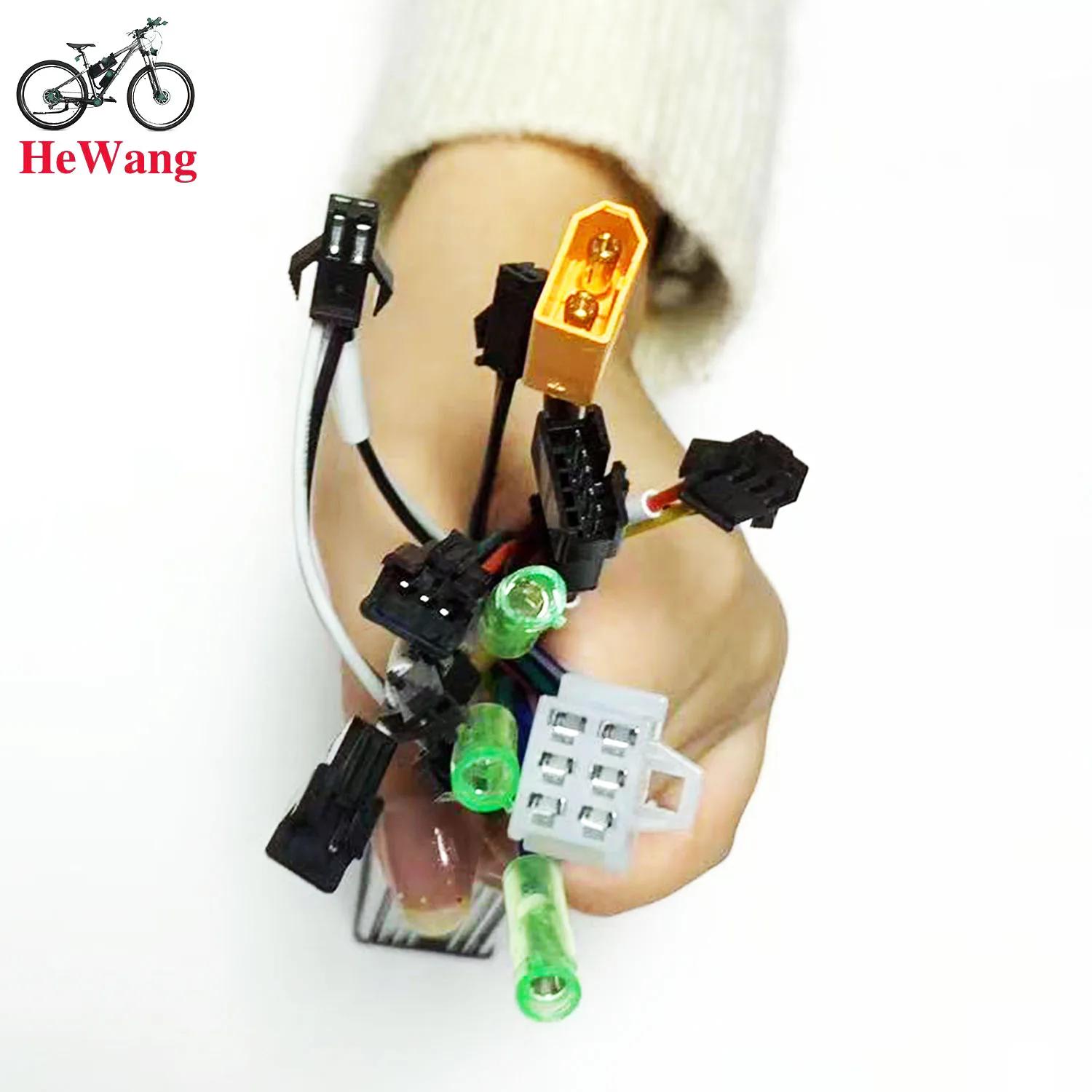 Kit de vélo électrique 24V/36V/48V: contrôleur d'onde sinusoïdale 25A avec instrument LED S800
