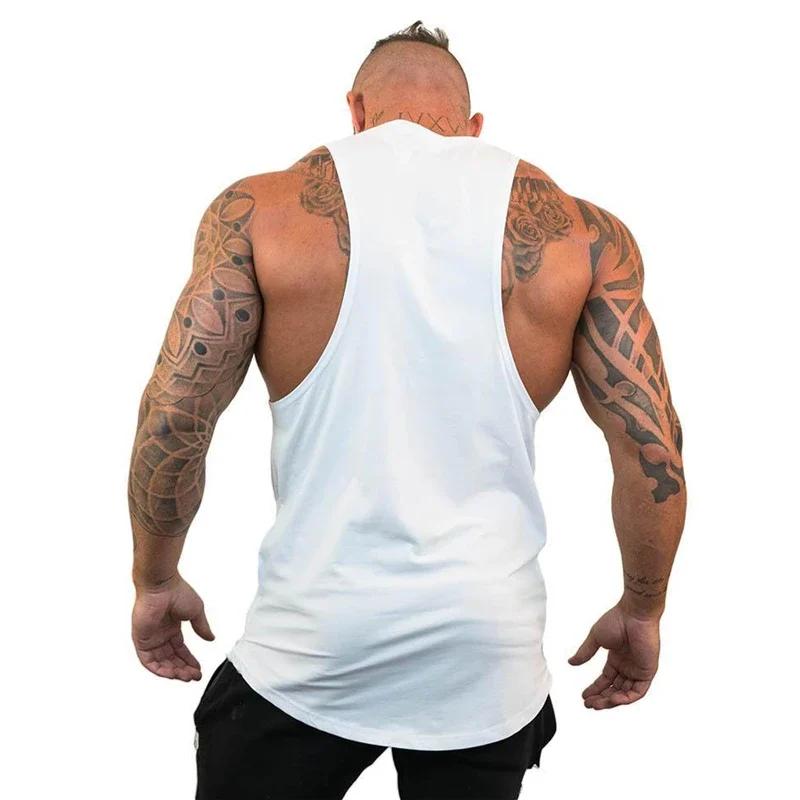 Débardeur Homme d'Été de Marque pour la Gym, l'Entraînement et le Fitness – T-shirt Décontracté, Respirant et Confortable, Coupe Ample et Fraîche