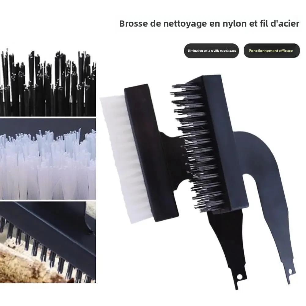 Brosse de nettoyage électrique universelle en fil de nylon pour scie alternative