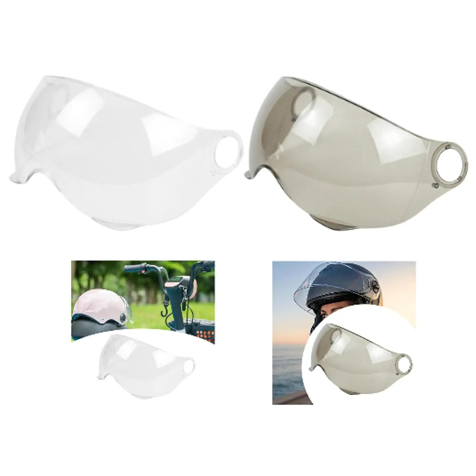 Visière de casque de moto, installation facile, anti-vent, anti-rayures, de qualité supérieure