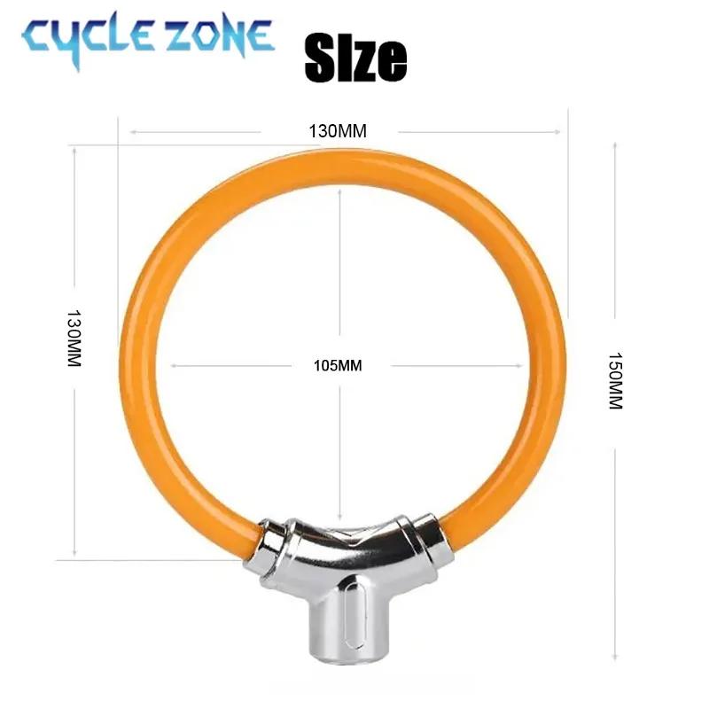 Antivol de vélo, cadenas pour vélo électrique avec 2 clés
