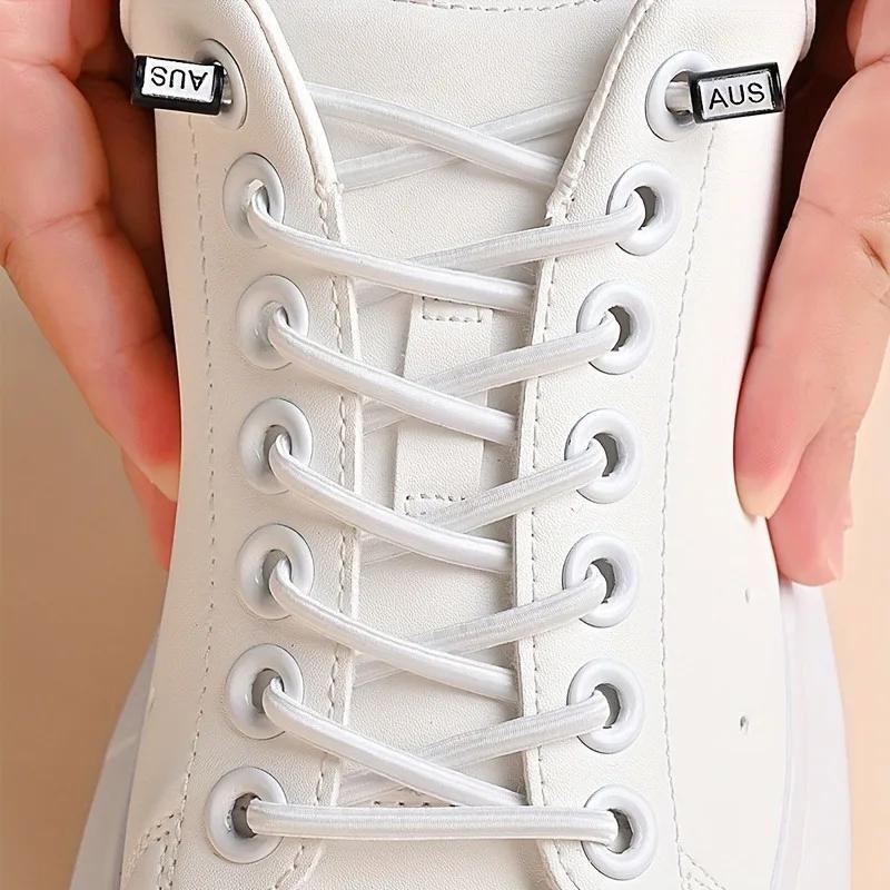 Lacets élastiques sans nœuds pour chaussures décontractées