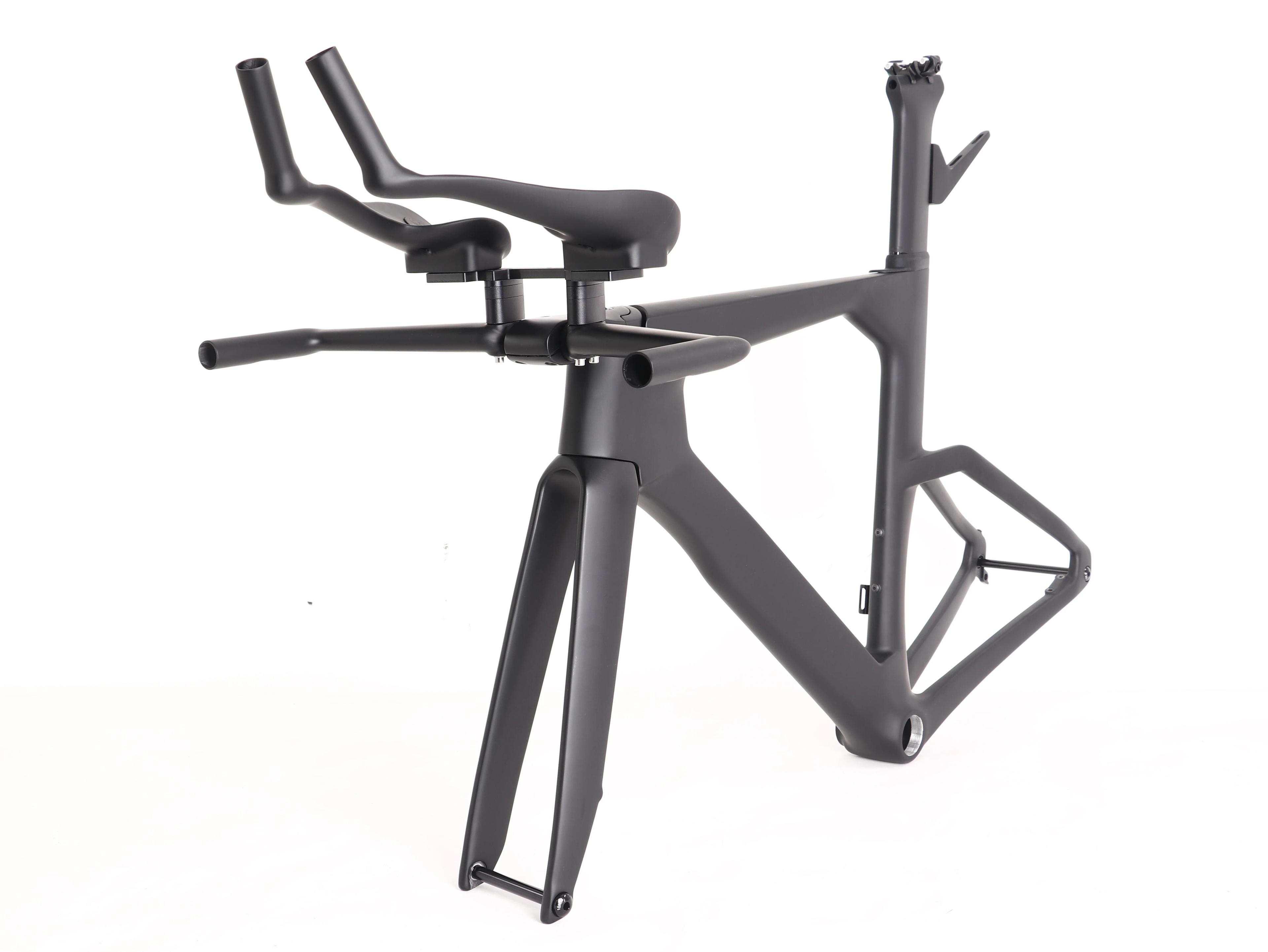 VeloBuild nouveau cadre de contre-la-montre en Fiber de carbone T47 disque cadre de vélo TT en carbone câbles intégrés