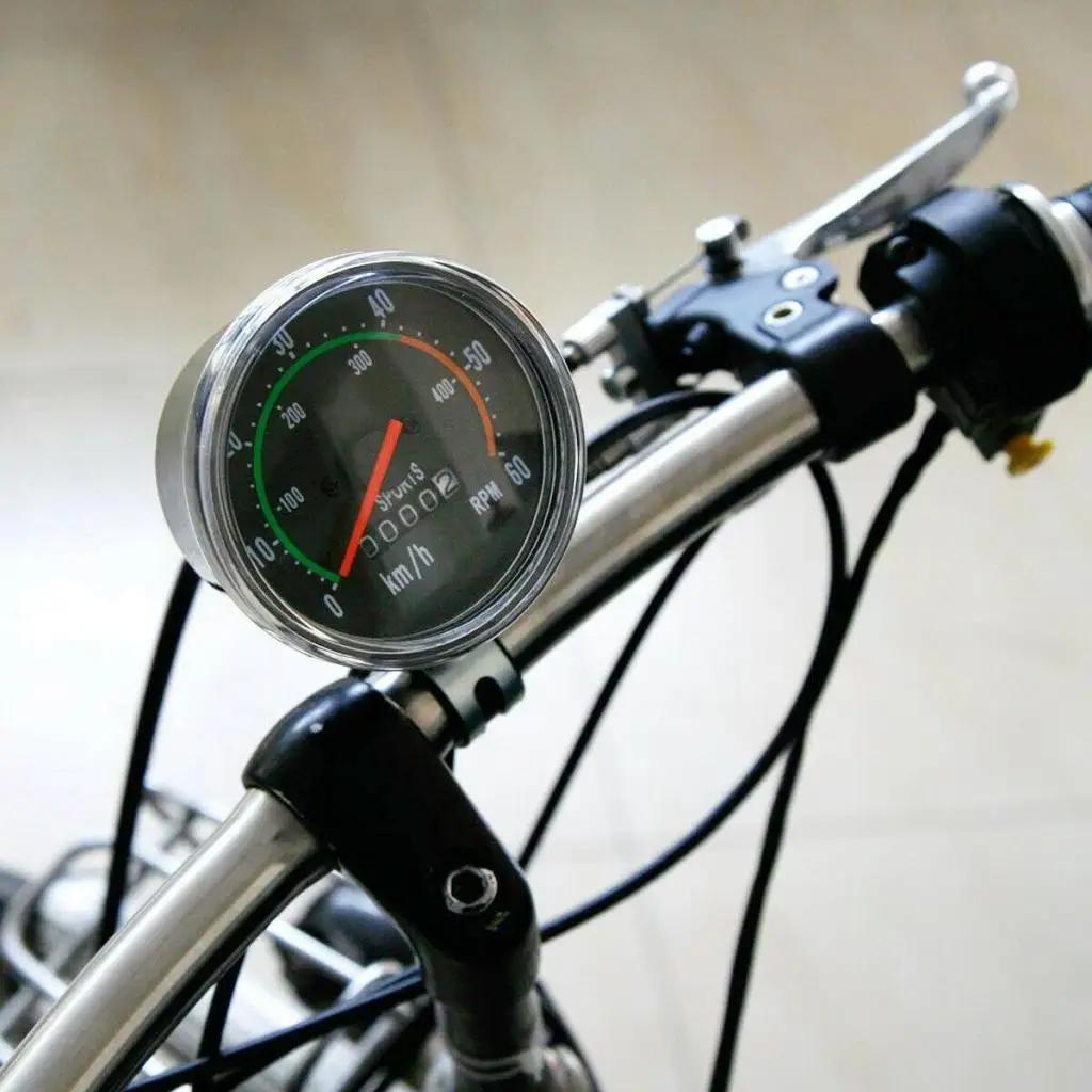 Compteur de vitesse de vélo de style vintage
