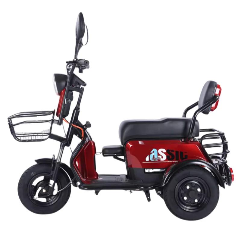 Mini Tricycle Électrique avec Système Antivol pour Adulte
