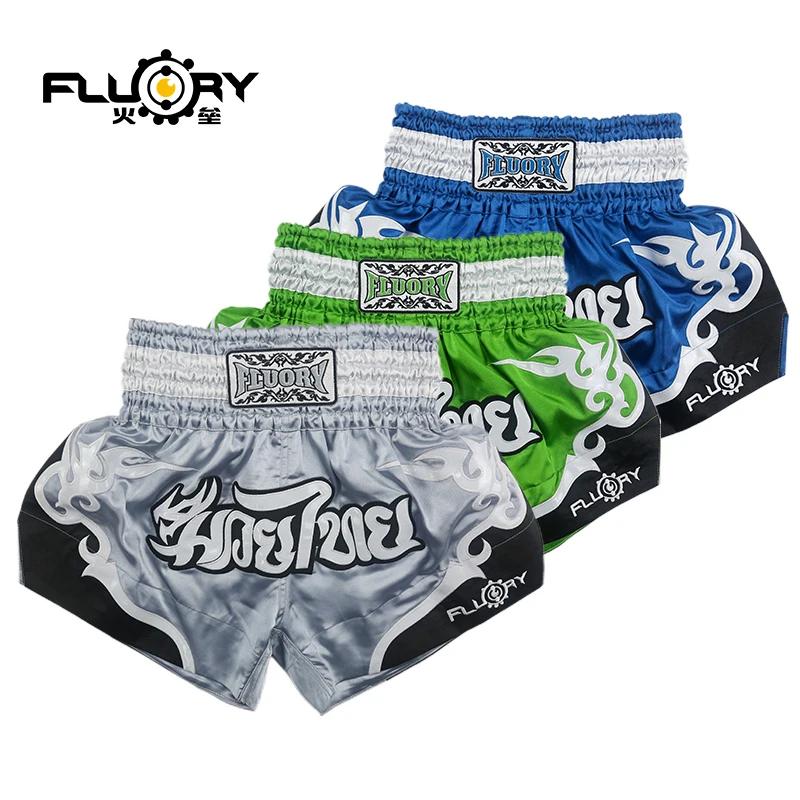 Shorts de boxe thaï Fairtex pour hommes femmes enfants shorts broderie entraînement compétition boxe thaïlandaise MMA arts martiaux libertés de mouvement matières respirantes elastique ajustable corsage de serrage