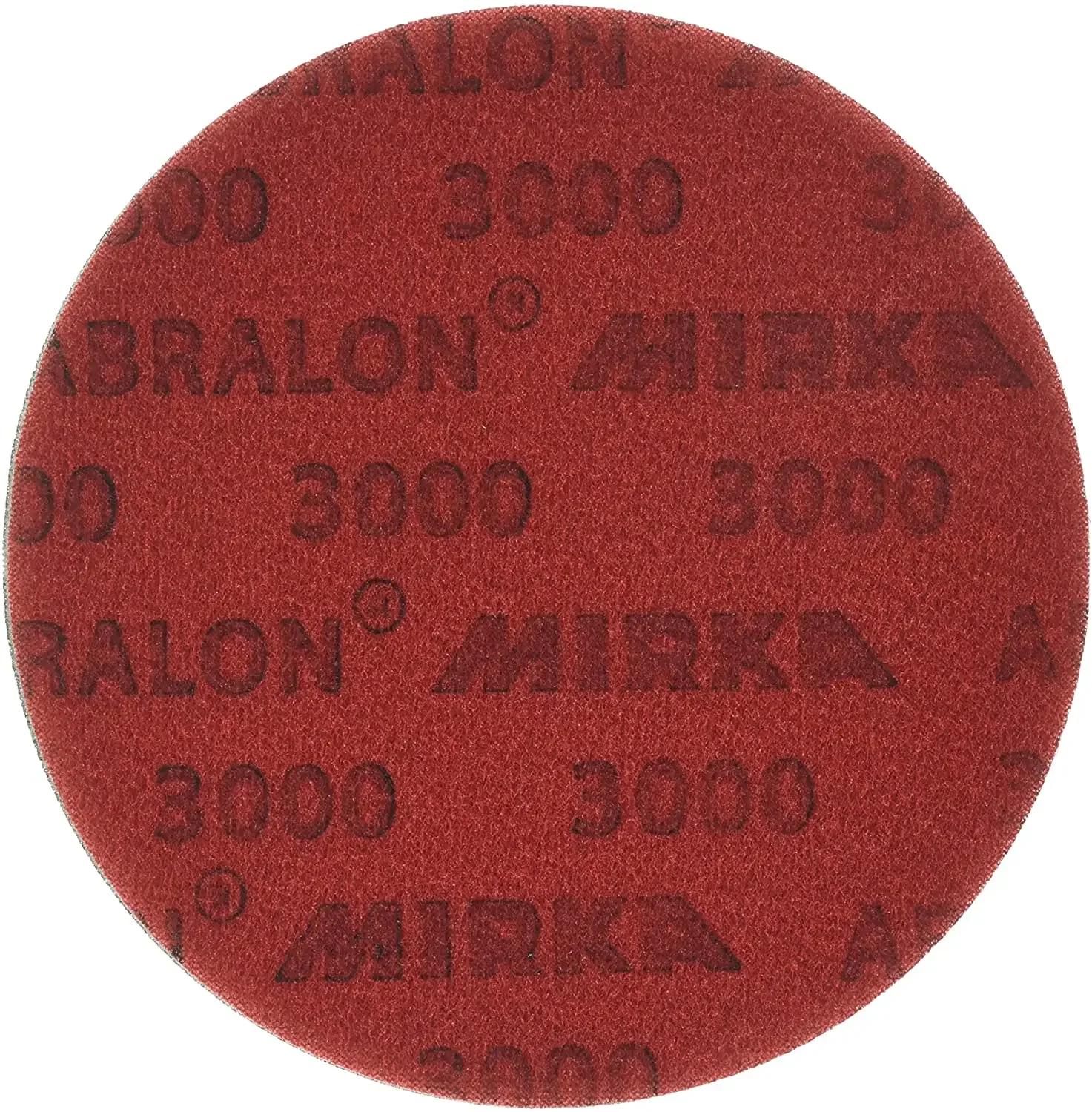 Mirka Abralon 5 pouces éponge papier de verre support en mousse crochet et boucle disques de polissage 125mm disque de p
