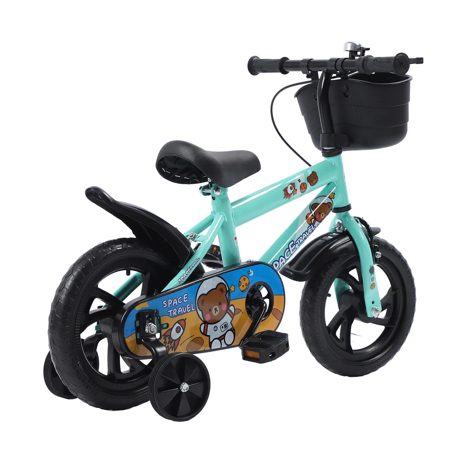 Vélo pour enfants de 12 pouces, équitation Stable, cadre en acier à haute teneur en carbone, vélo pour bébé avec roues d'entraînement pour enfants de 2 à 6 ans