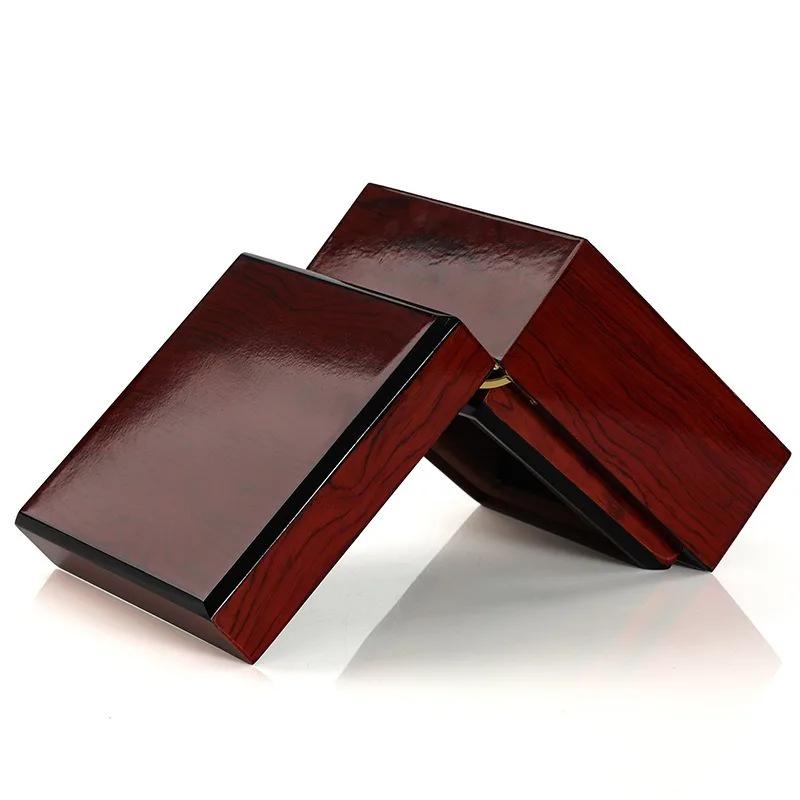 Boîte de rangement pour montre unique, étuis pour montres-bracelets pour hommes, boîtes de montres mécaniques de luxe, vitrine de montre avec oreillers amovibles