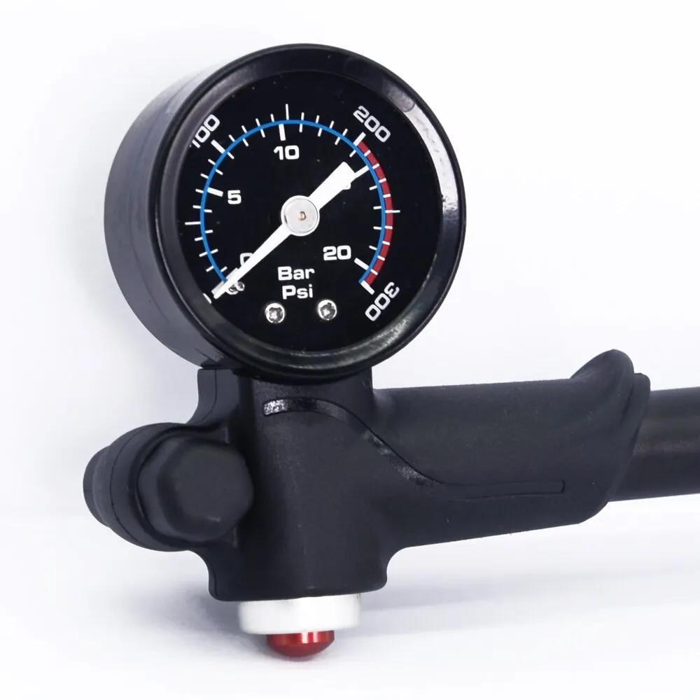 ThinkRider Portable Haute pression 300psi Vélo Pompe À Air avec Jauge pour Fourche et Arrière Suspension Amortisseur Montagne