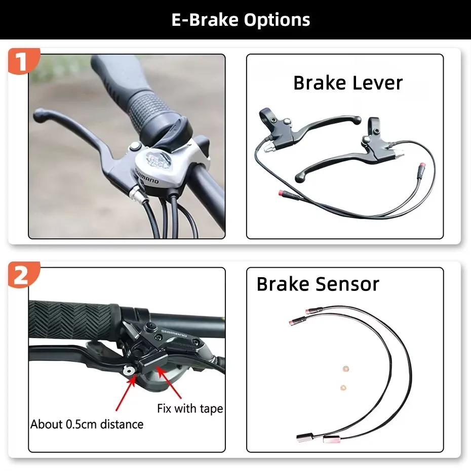 Kit de conversion de vélo électrique 36V 48V 250W 350W 500W