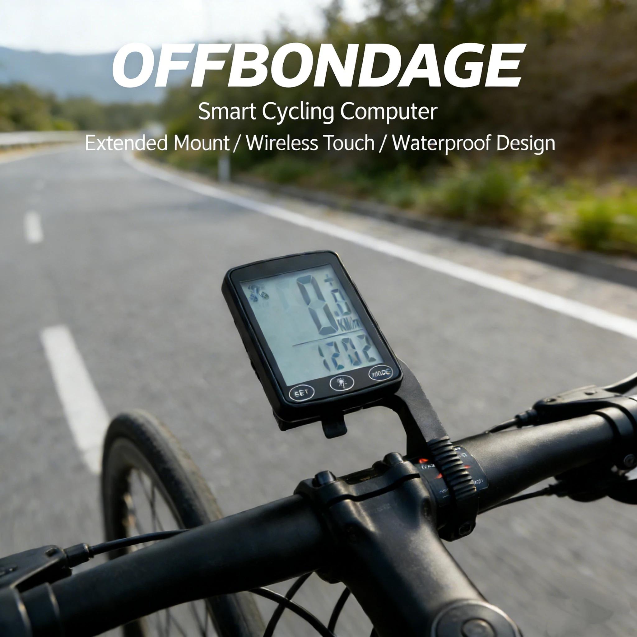 Ordinateur de vélo sans fil, écran tactile, compteur de vitesse, capteur de Cadence, Gps, accessoires de vélo