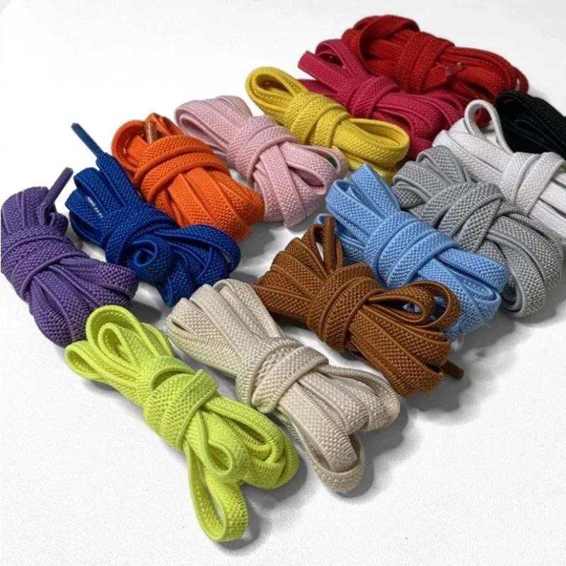 Lacets élastiques sans nœuds pour baskets de sport, système de lacets rapides à verrouillage automatique, lacets larges pour adultes sans attache