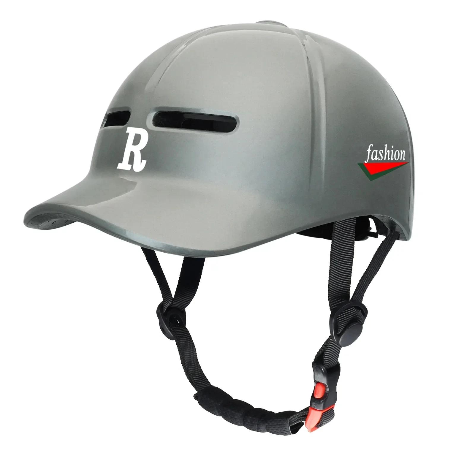 Casque de vélo électrique hommes femmes casquette de Baseball Moto Scooter casques de sécurité équipement de cyclisme Casco Patinete Eléctrico Bicicleta