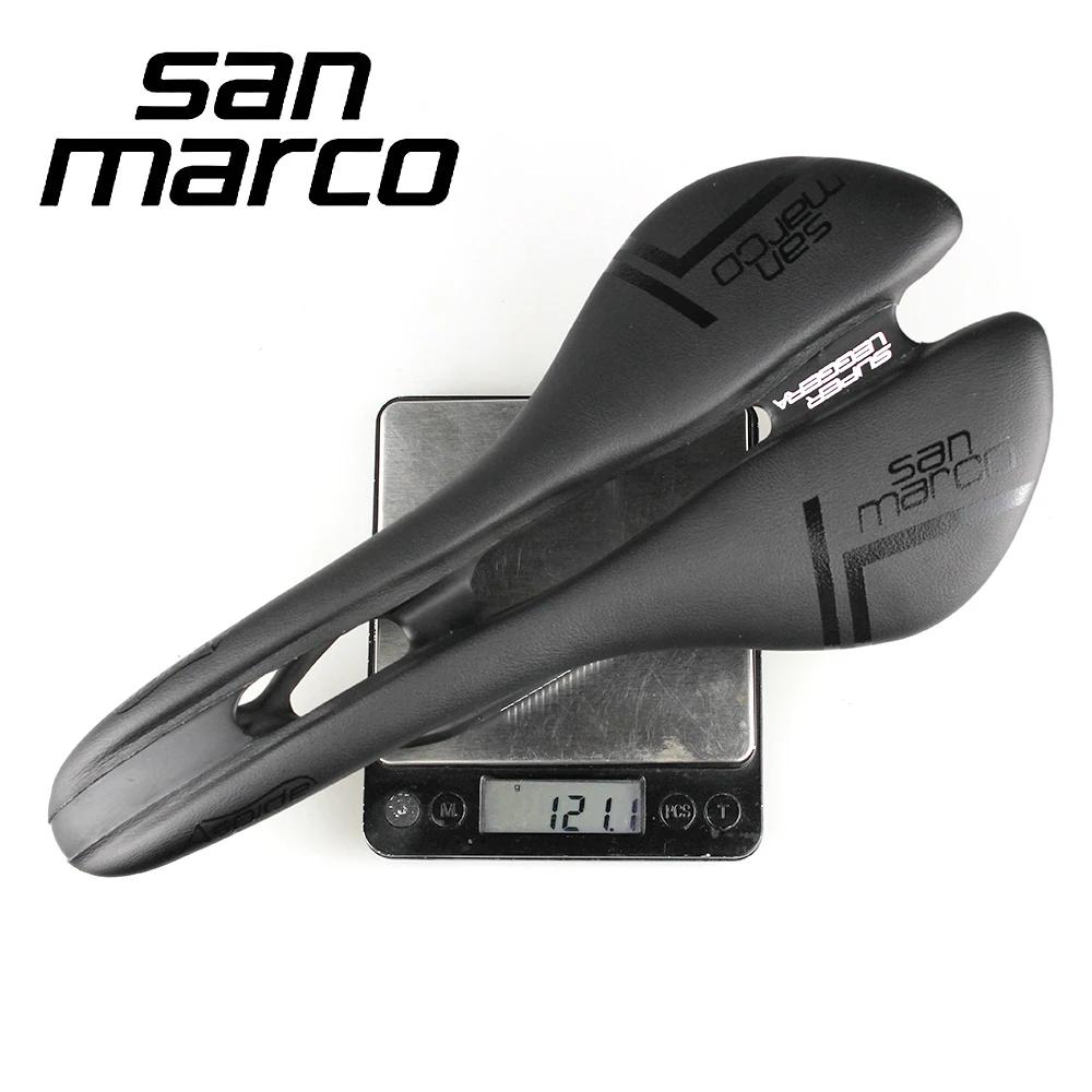 Selle San Marco Aspider fibre carbone ville cyclisme compétition VTT siège course rails