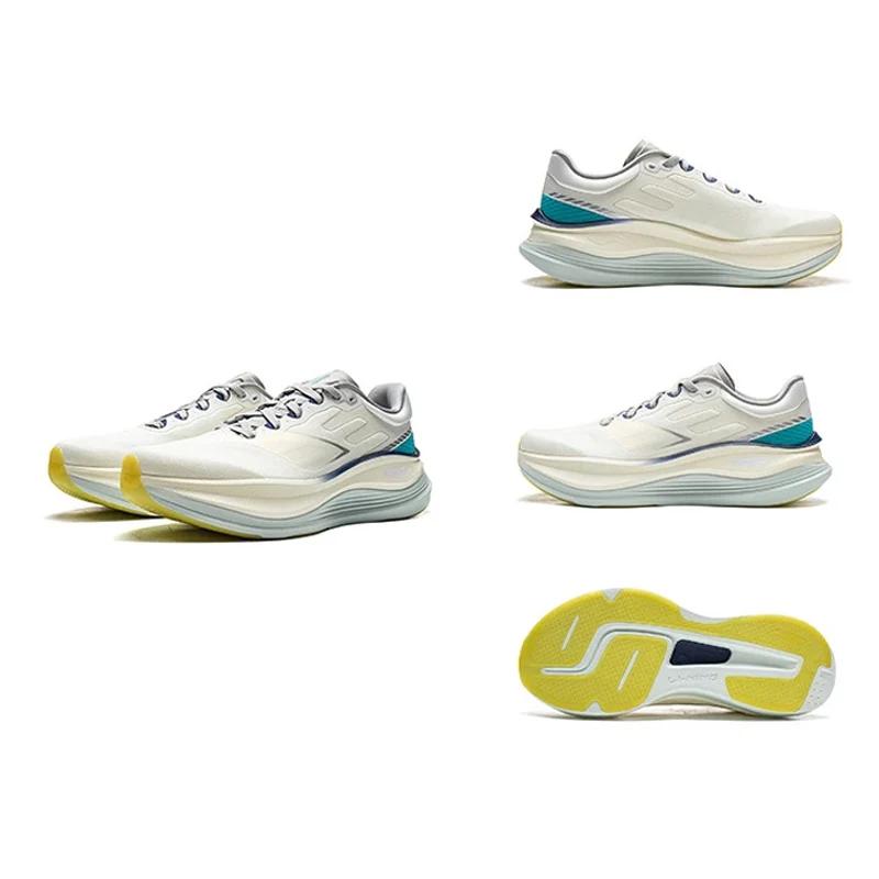 Chaussures de course LiNing YUEYING 5 PRO pour hommes avec amorti optimisé et embout large SUPER BOOM