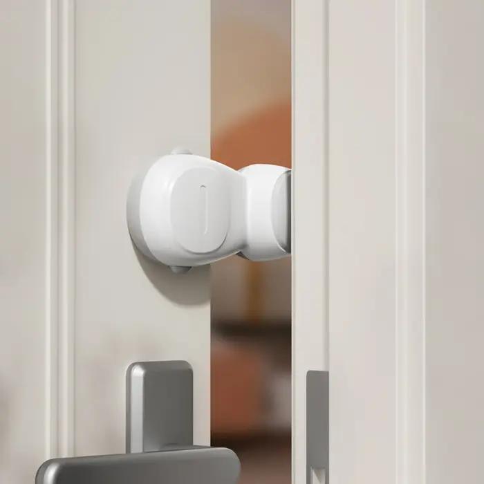 Protection anti-pincement pour les doigts des enfants, butée de porte rotative pour la sécurité des
