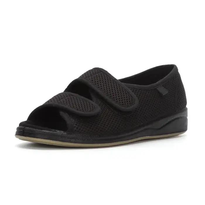 Chaussures élargies pour diabète et personnes âgées - Taille réglable, valgus et gonflement des pieds