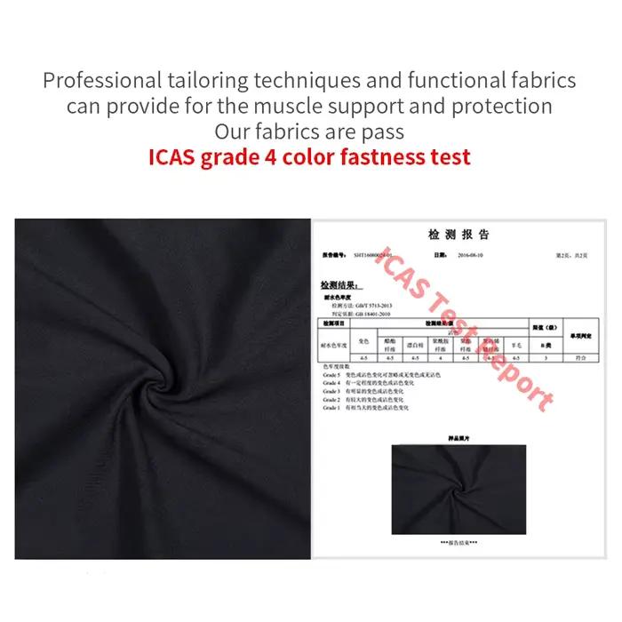 Leggings compression gymnastique hommes - Pantalons entraînement sport ajustement sec fitness