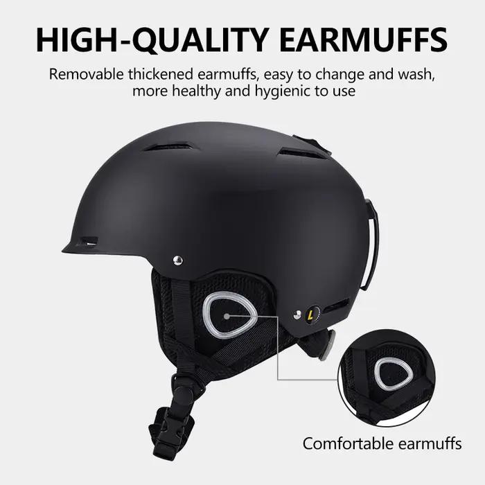 Horntour nouveau casque de Ski ABC + EPS haute qualité garder au chaud casque de Ski Anti-impact pou