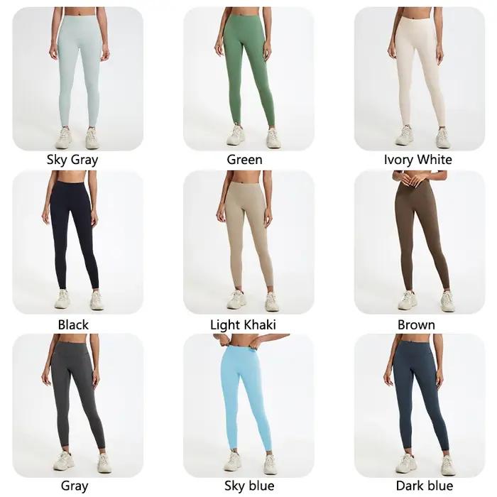 Hearuisavy – Leggings de sport pour femme, taille haute, en tissu ultra-doux, séchage rapide, pour y