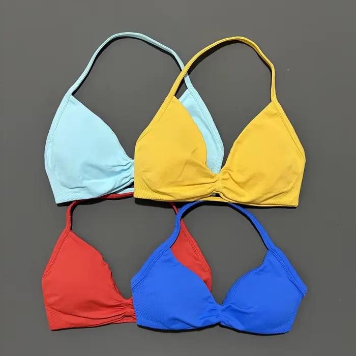 Soutien-gorge de Sport à bretelles dos nu Yoga soutien-gorge de gymnastique Scrunch push-up bonnets