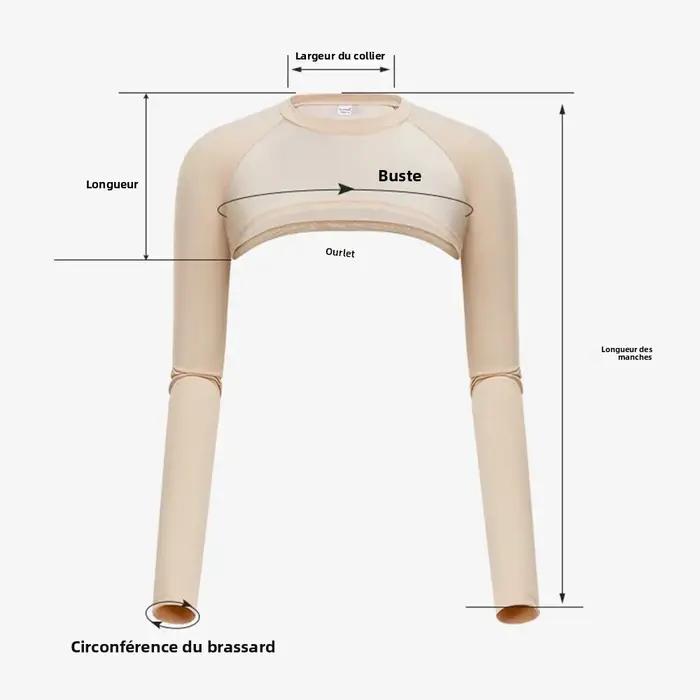 Chemise de golf pour femmes été à manches longues bas crème solaire haute protection UV soie moderne et fraîche pour les parties de golf occasions spéciales