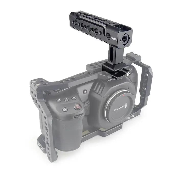 Poignée supérieure NATO MAGICRIG avec support griffe porte-accessoires, trous de positionnement ARRI