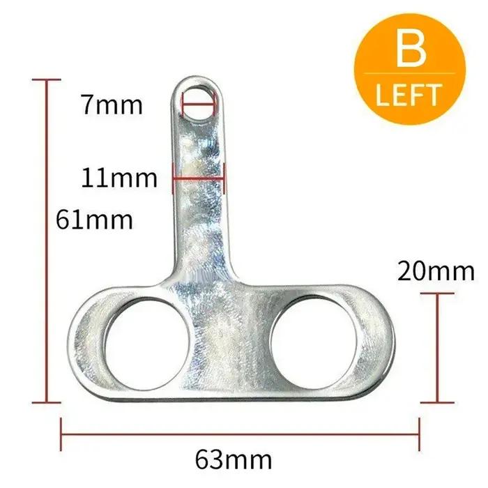 Support universel en acier inoxydable pour moto, 16MM, pour interrupteur à bouton étanche, équipemen
