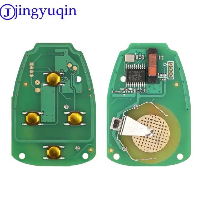 Jingyuqin KOBDT04A ID46 315/433 Mhz clé de voiture à distance pour Dodge RAM JEEP Commander boussole