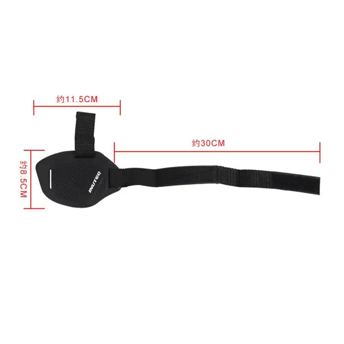 Coussinet de changement de vitesse pour moto, housse de Protection pour botte en caoutchouc, bouclie