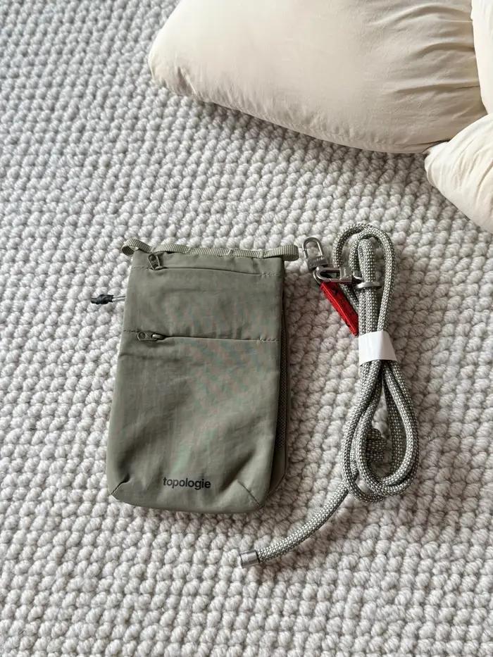 Sac de téléphone portable pliable TOG, sac bandoulière tendance japonais, porte-monnaie collaboratif
