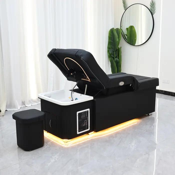 Table de massage électrique réglable XinSheng tout-en-un pour salon et SPA avec bac de lavage de che