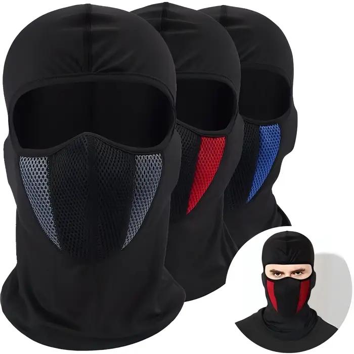 Cagoule respirante pour Moto, masques complets, casquette Skullies, chapeau de Motocross, casque de