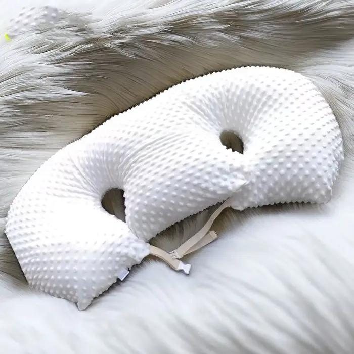 Oreiller d'allaitement double oreiller d'allaitement pour bébé lit d'allaitement pour nouveau-né ore