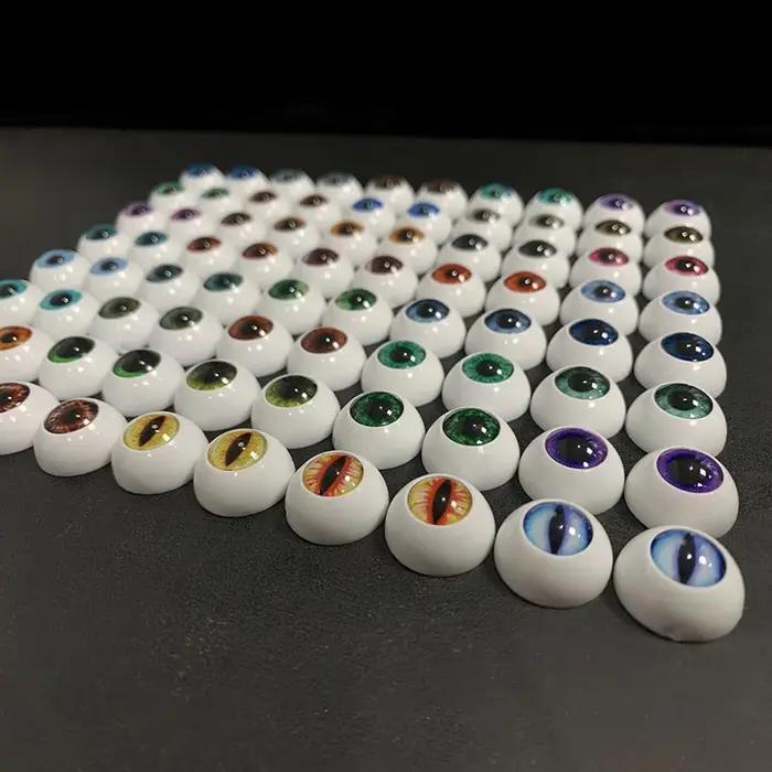 Yeux de poupée en acrylique, 5 paires aléatoires 10/ 12/ 14/ 16/ 18mm, accessoires de maquillage pou
