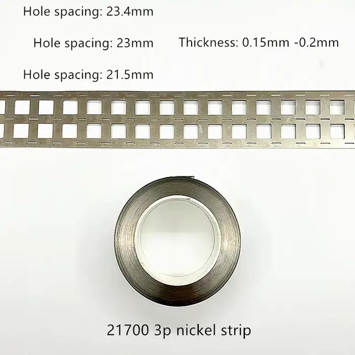 Bande de nickelage 2P 3P 4P 21700 SPCC, bande de Nickel pour batterie, Machine à souder par points,