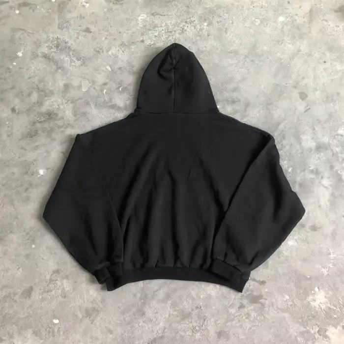 SAINT OF MICHAEL mode 1:1 KANYE WEST Streetwear sweat DONDA imprimé velours décontracté ample surdim