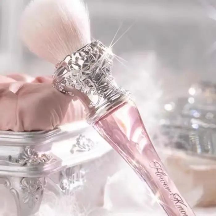 Flower Knows Swan Ballet Blush laine brosse poudre minérale bronzant Contour pinceaux de maquillage