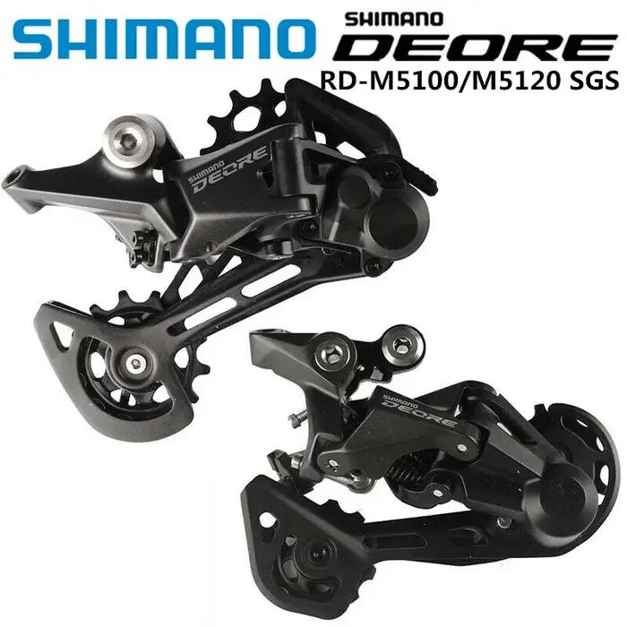 Shimano Deore M5100 M5120 SGS dérailleur arrière 11V ombre longue Cage 11 vitesses VTT dérailleur de