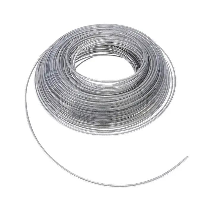 LUSQI-Fil d'acier en nylon pour débroussailleuse, 5m/10m/15m, fil de rechange pour tondeuse à gazon