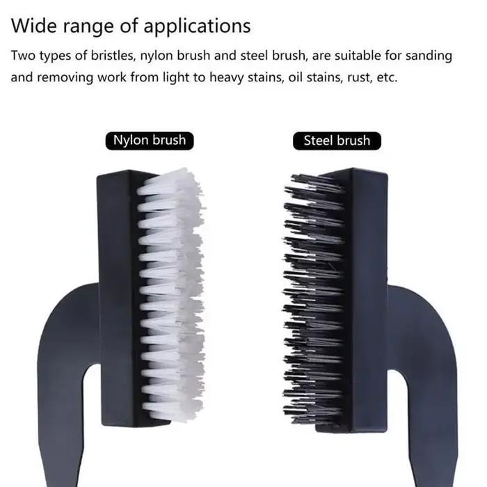 Brosse de nettoyage électrique universelle en fil de nylon pour scie alternative, pour le décapage d