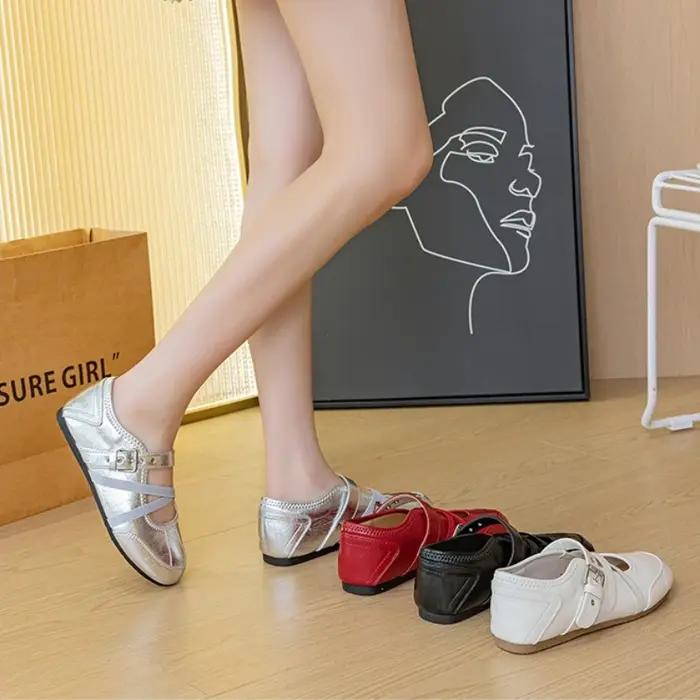 CICIYANG – chaussures Mary Jane pour femmes, chaussures d'été confortables à coupe basse pour étudia