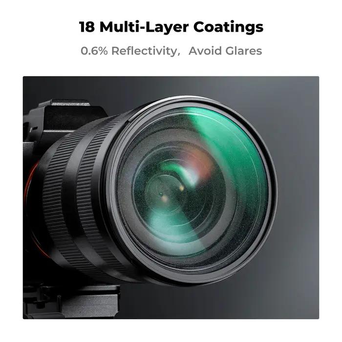 K & F Concept filtre de Diffusion scintillant 67mm 82mm 72mm 77mm filtre d'objectif à effet spécial